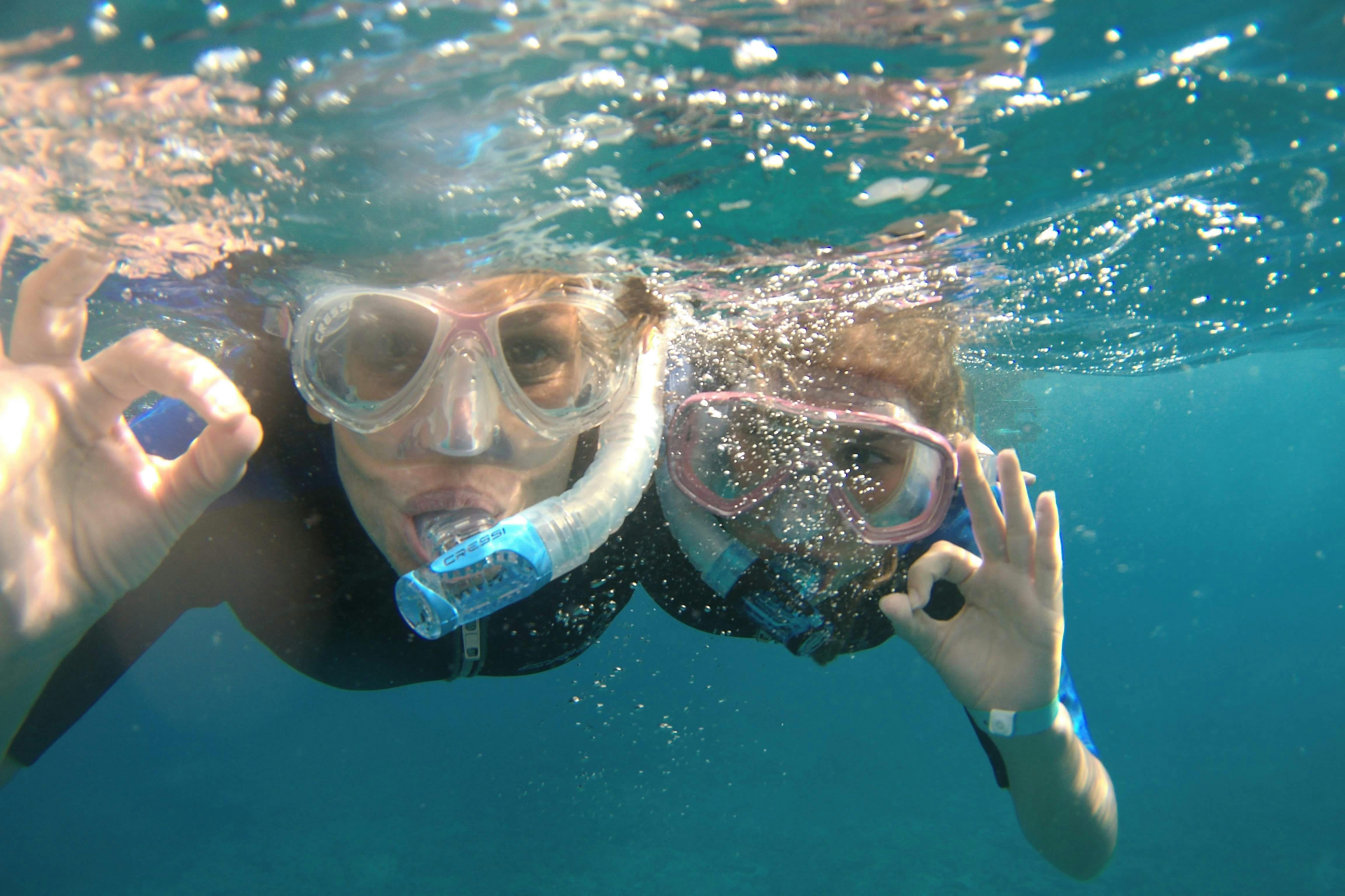 Snorkling ved Ayia Napas museum for undervandsskulpturer