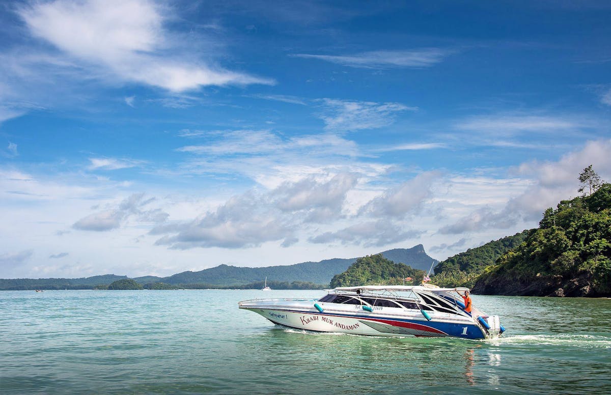 Krabi Seven Islands Sunset Speedboat Tour