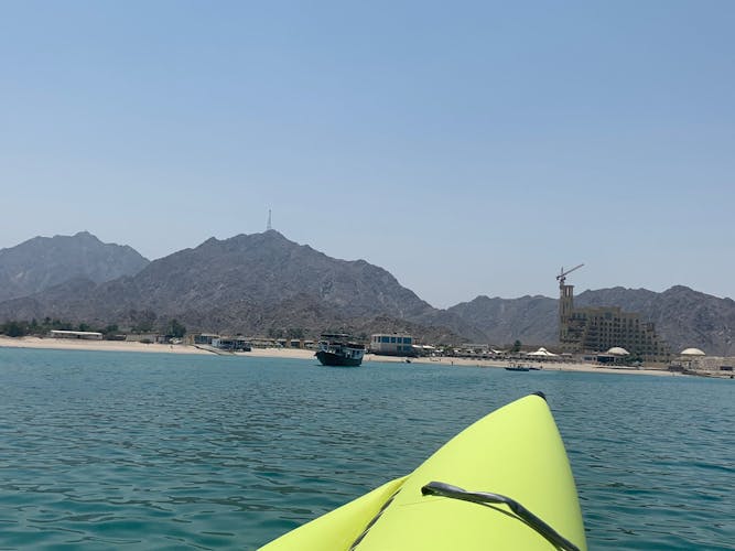 Snorkeling in Fujairah Dibba full-day tour by Dhow from Ajman