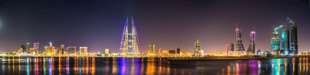 Tour de Bahréin de noche