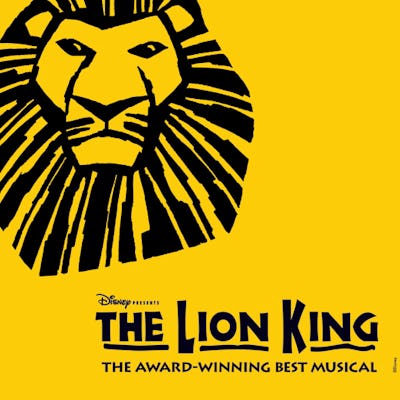 Bilety na Broadway na „Króla Lwa”.