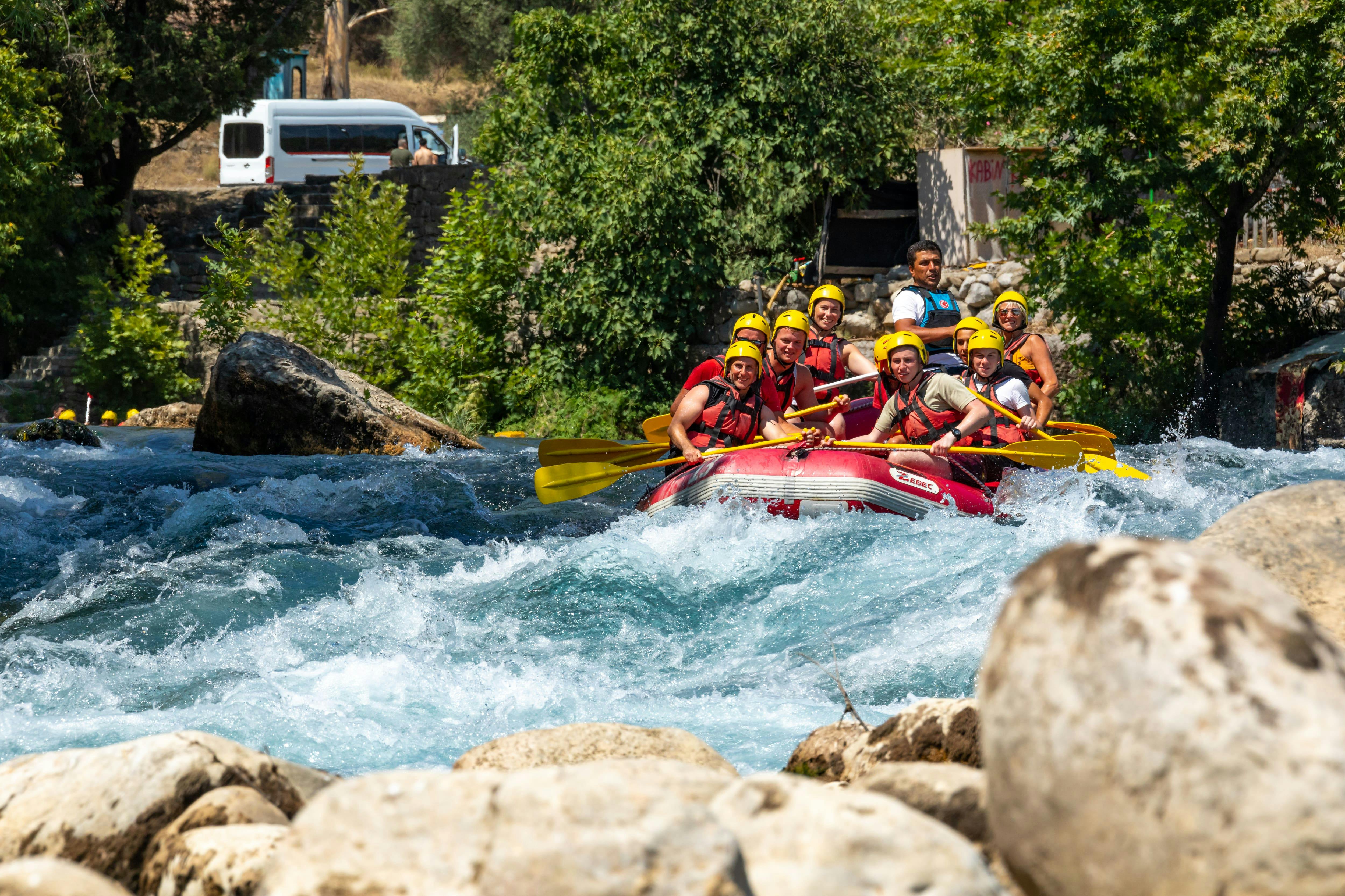 Aventure de rafting en eaux vives à Köprülü