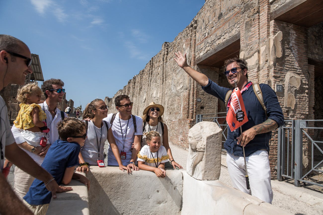 Ruins of Pompeii guided walking tour with skip the line ticket