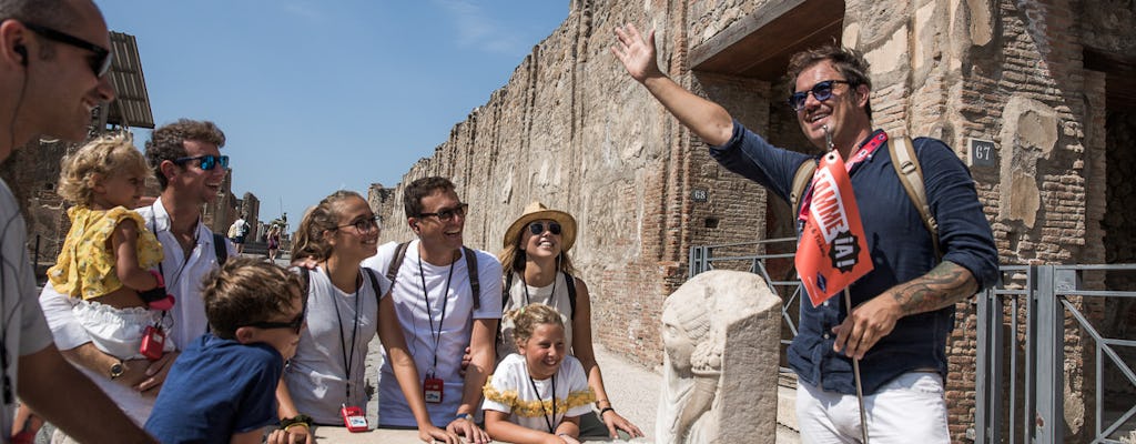 Ruïnes van Pompeii begeleide wandeling met skip the line-ticket