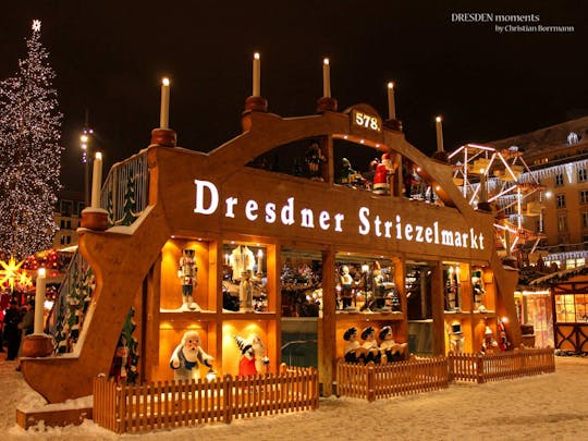 Tour di Natale di Dresda con degustazione stollen e vin brulé