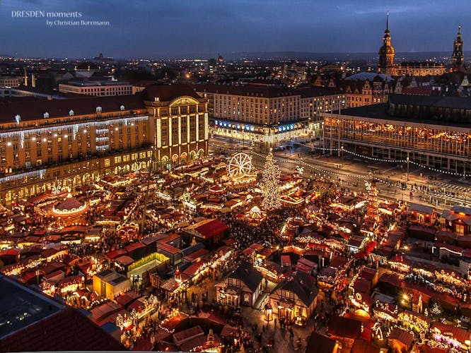 Christmas tour of Dresden with stollen tasting and mulled wine