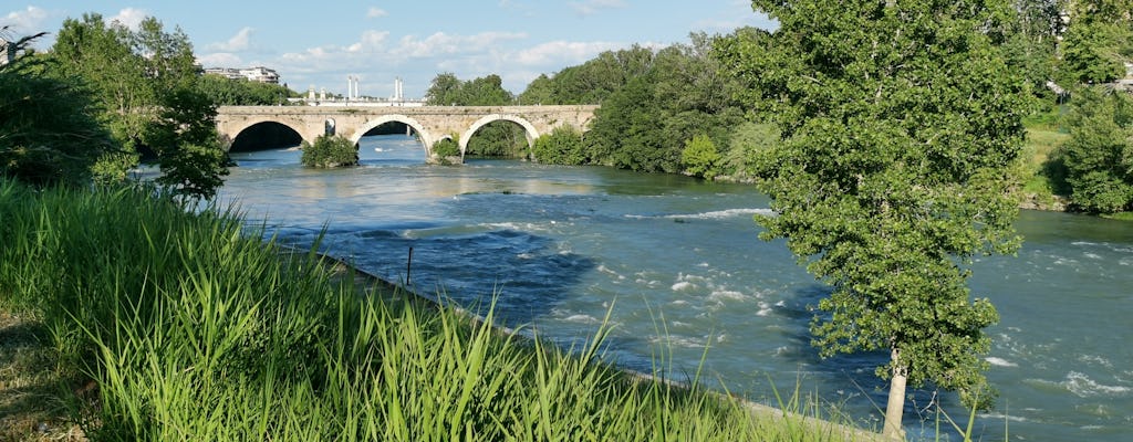 Rome seen from the Tiber E-bike guided tour