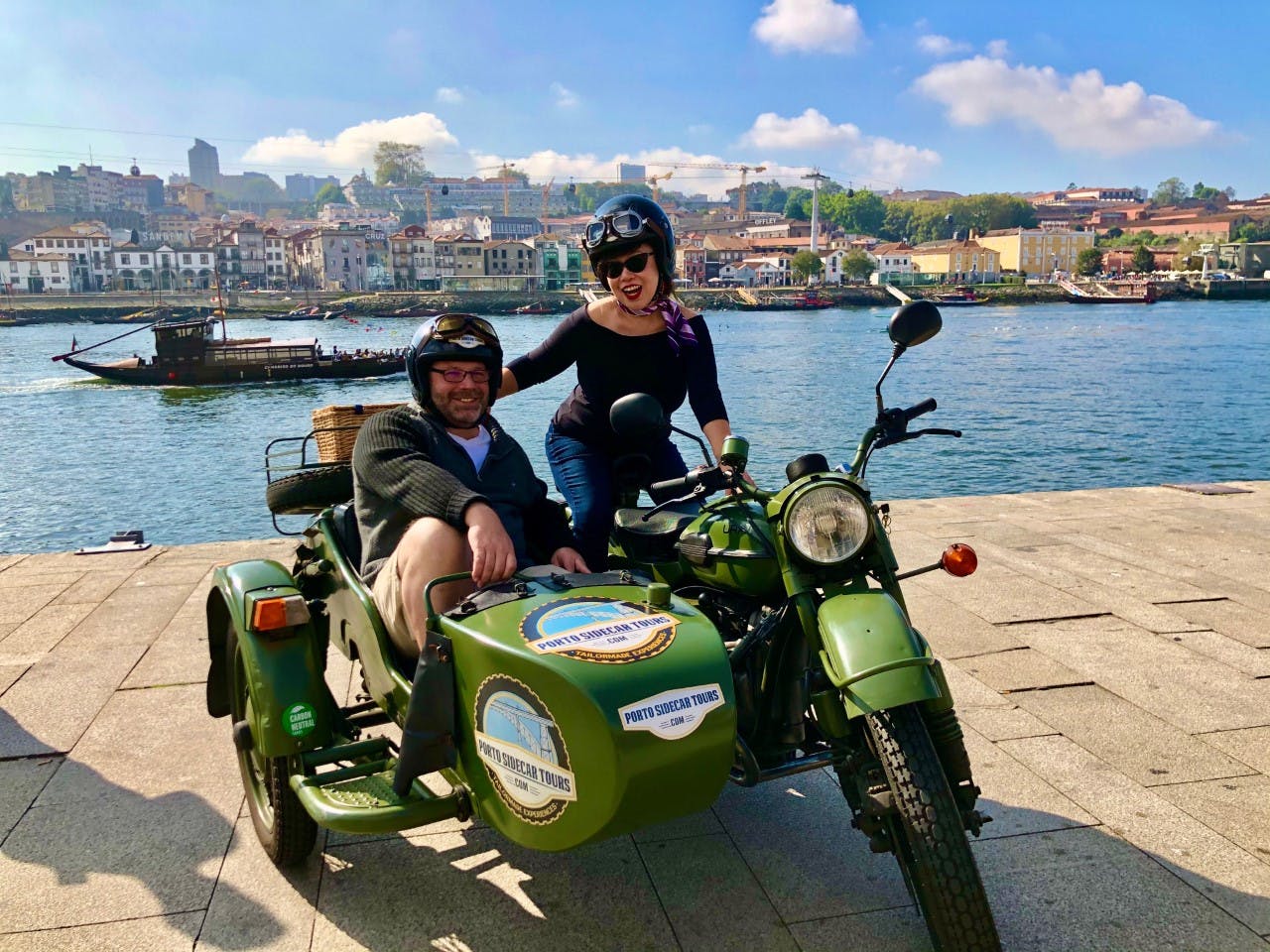 Wycieczka wózkiem bocznym po Porto rano