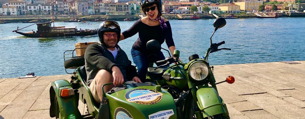 Porto sidecar tour in the morning