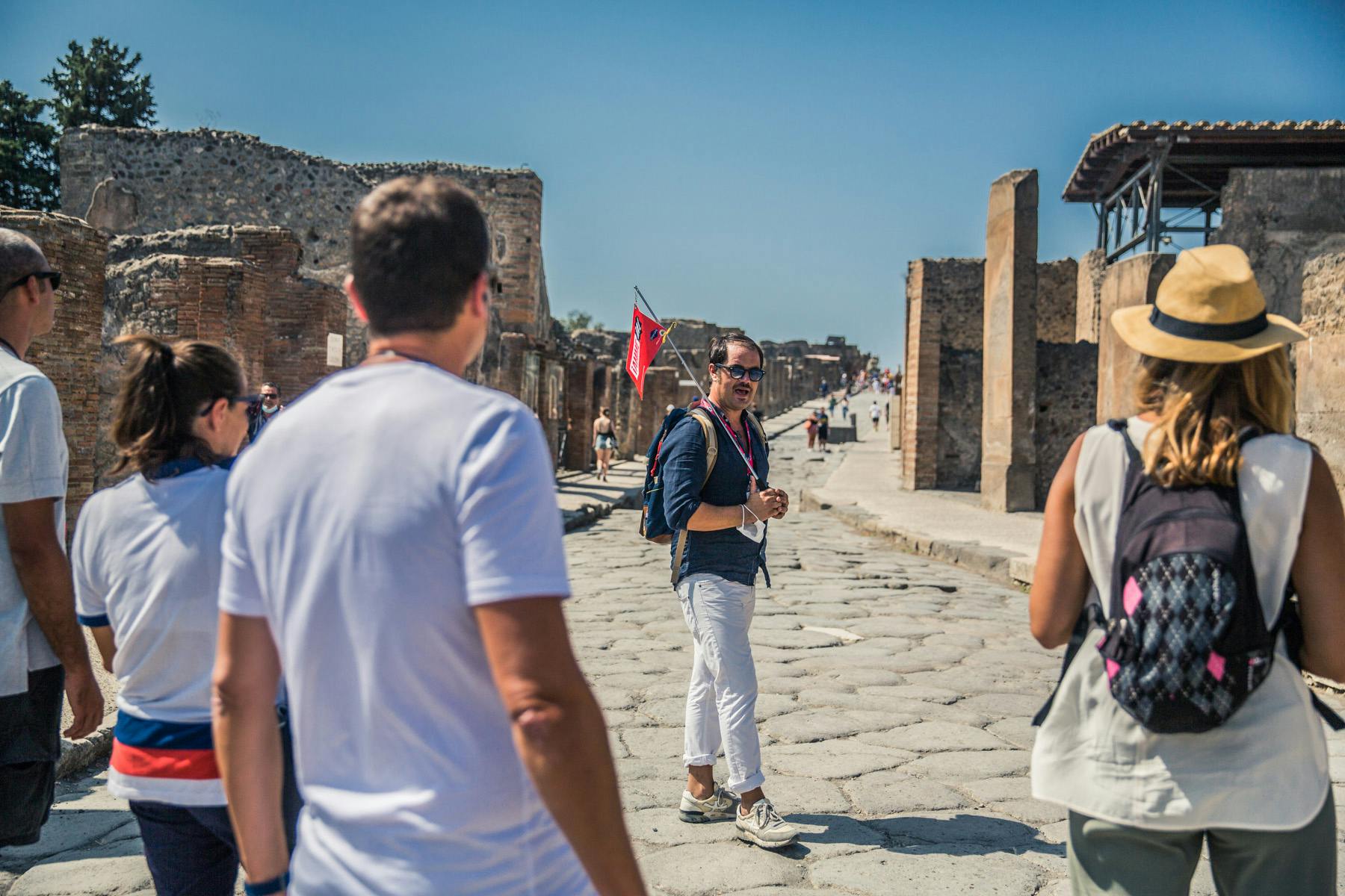 Tagesausflug von Neapel zu den Ruinen von Pompeji und zum Vulkan Vesuv