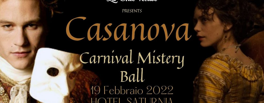 Carnival mystery dinner - The legend of Casanova