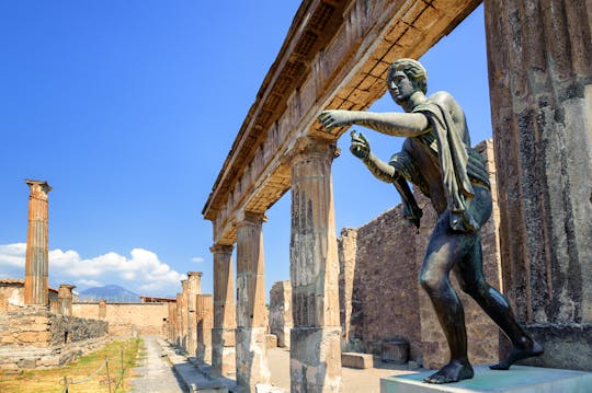 Pompeji: Ohne Anstehen + Bus-Hin- und Rückfahrt ab Rom