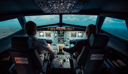 Esperienza JetSim Flight Simulator a Berlino