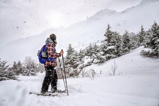 Advanced snowshoeing adventure in Anchorage