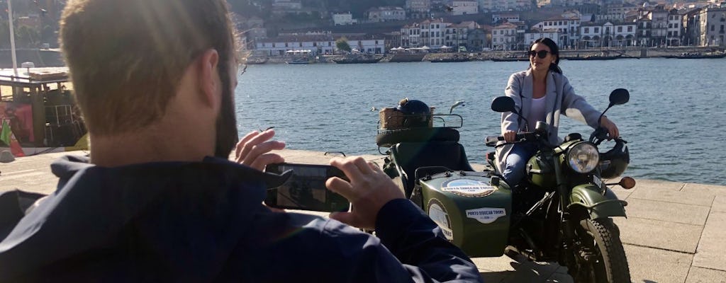 Tour en sidecar de Oporto por la tarde