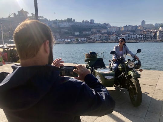 Tour sidecar do Porto à tarde