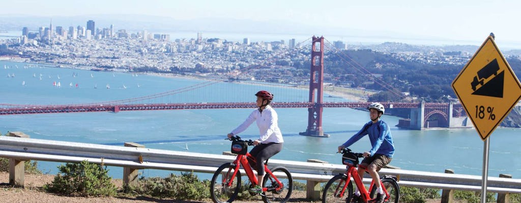 San Francisco Golden Gate Bridge guided electric bike tour