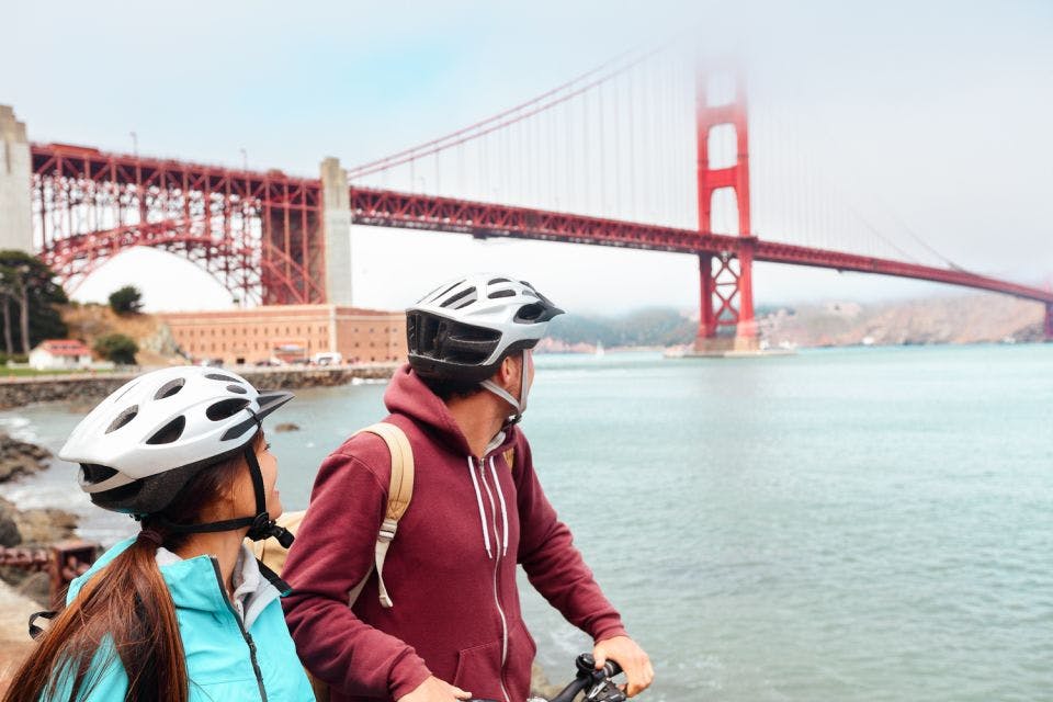 San Francisco Golden Gate Bridge bike and brew tour Musement