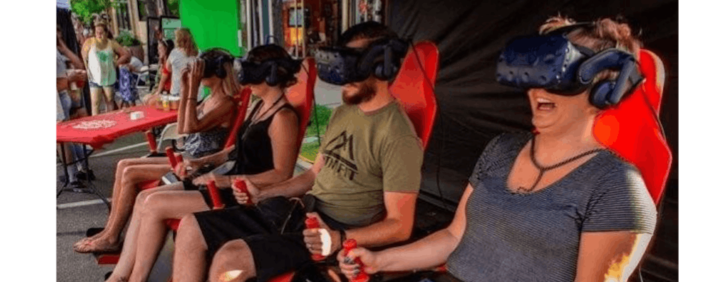 Voando alto no sul de Utah: experiência de realidade virtual