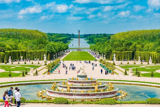 Entradas para o Palácio e os Jardins de Versalhes com tour por áudio em aplicativo móvel