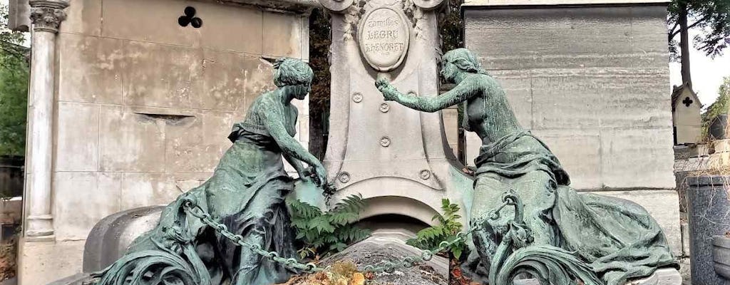 Tour audio del cimitero di Père Lachaise sull'app mobile