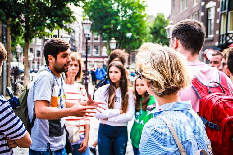 Amsterdam full-day combo tour by foot, bike and boat