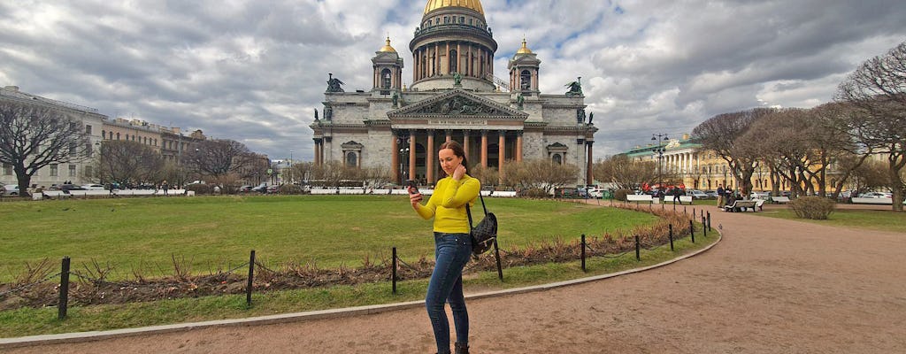 Visite audio-guidée de la cathédrale et de la colonnade d'Isaac à Saint-Pétersbourg