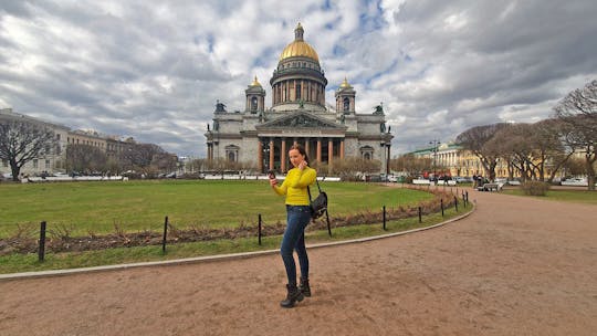 Isaac's cathedral and colonnade audio-guided tour in St. Petersburg