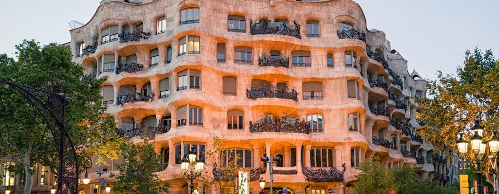 Entrada a la Casa Milà-La Pedrera y audioguía