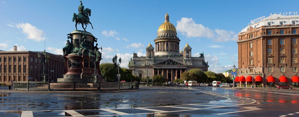 Hoogtepunten van de audiogeleide wandeltocht door Sint-Petersburg