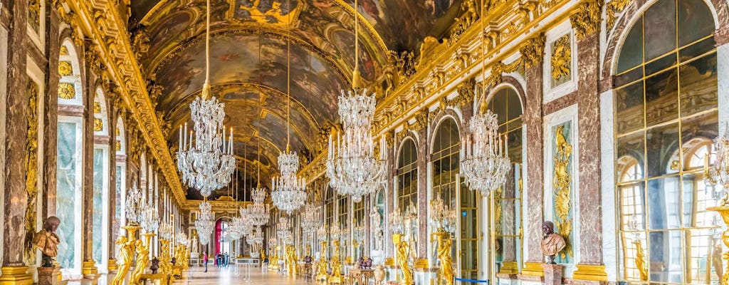 Paleis van Versailles tickets met audiotour op mobiele app