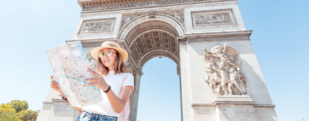 Arc de Triomphe tickets  with audio tour on mobile app