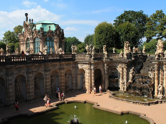 Guided tour of the Zwinger in Dresden