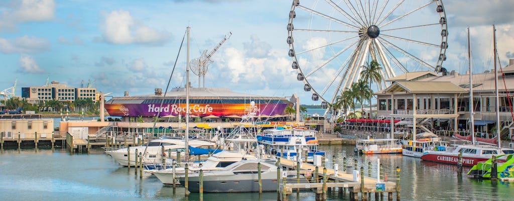 Miami Biscayne Bay-cruise van 90 minuten met optionele hop on, hop off-bus en Skyviews-wiel