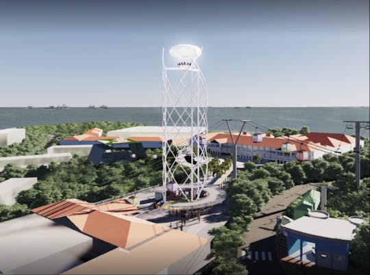 SkyHelix Sentosa — najwyższy panoramiczny przejazd na świeżym powietrzu w Singapurze