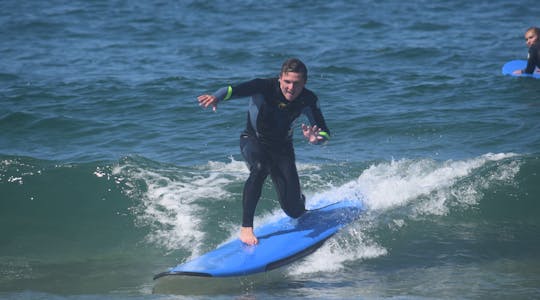 2-hour private surfing lesson in San Diego