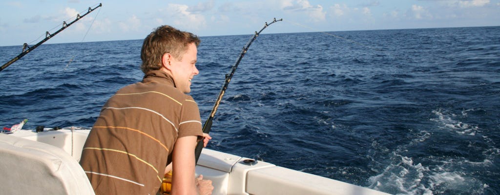 Viagem de pesca em alto mar de oito horas saindo de Tampa Bay