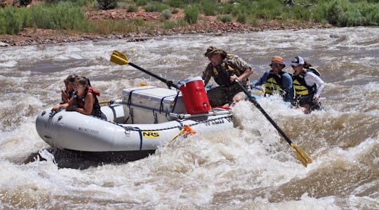 Gita di rafting pomeridiana di mezza giornata a Moab