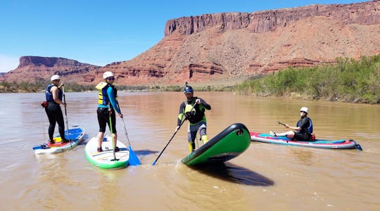 Moab half-day guided Stand-Up Paddle trip