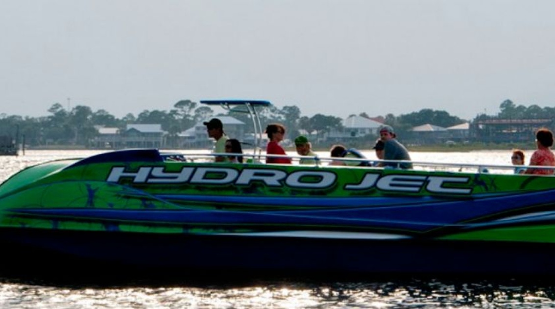 Hydrojet sunset cruise in Destin musement