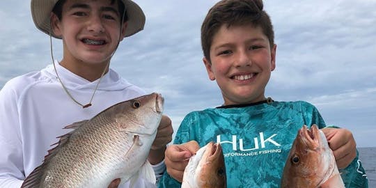 Sortie de pêche côtière pour enfants à Clearwater