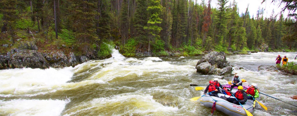 Talkeetna raften op de rivier