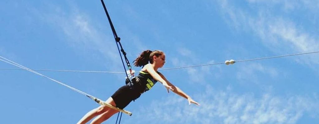 Clase de vuelo en trapecio de fin de semana en el condado de Orange