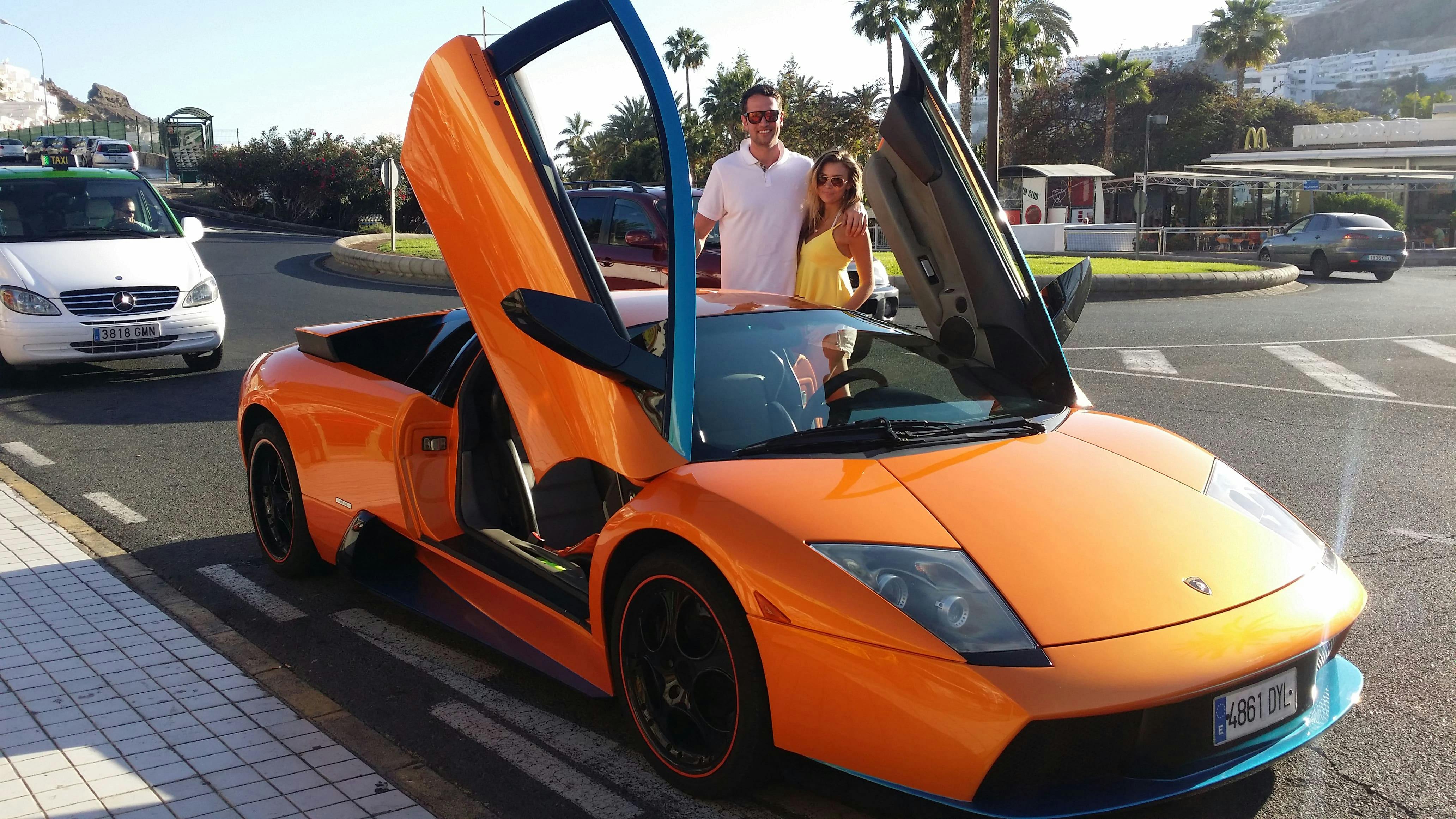 Gran Canaria Lamborghini Testfahrt-Erlebnis