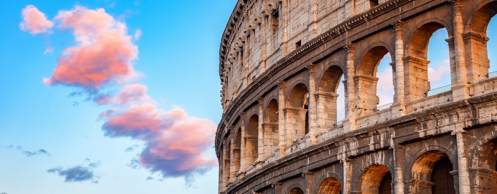Tour de podcast autoguiado pelo Coliseu