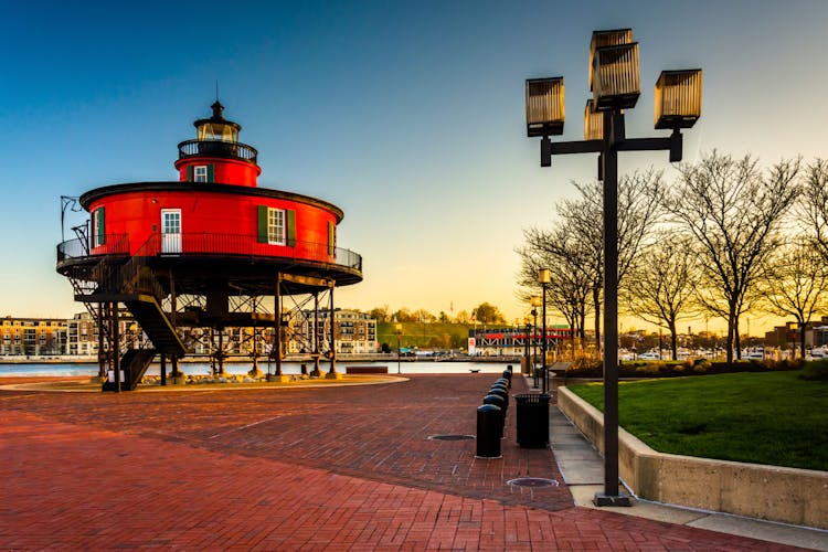 Historical Baltimore self-driving audio tour