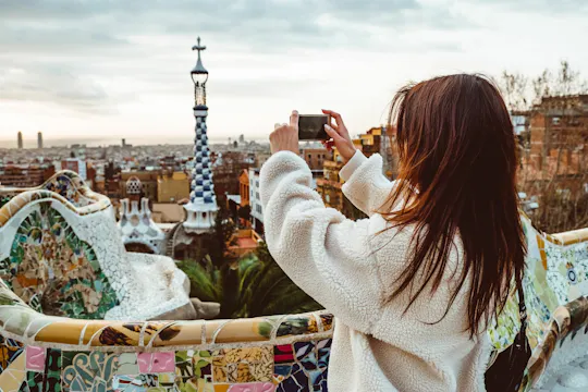 Tour autoguiado por áudio no Parque Güell