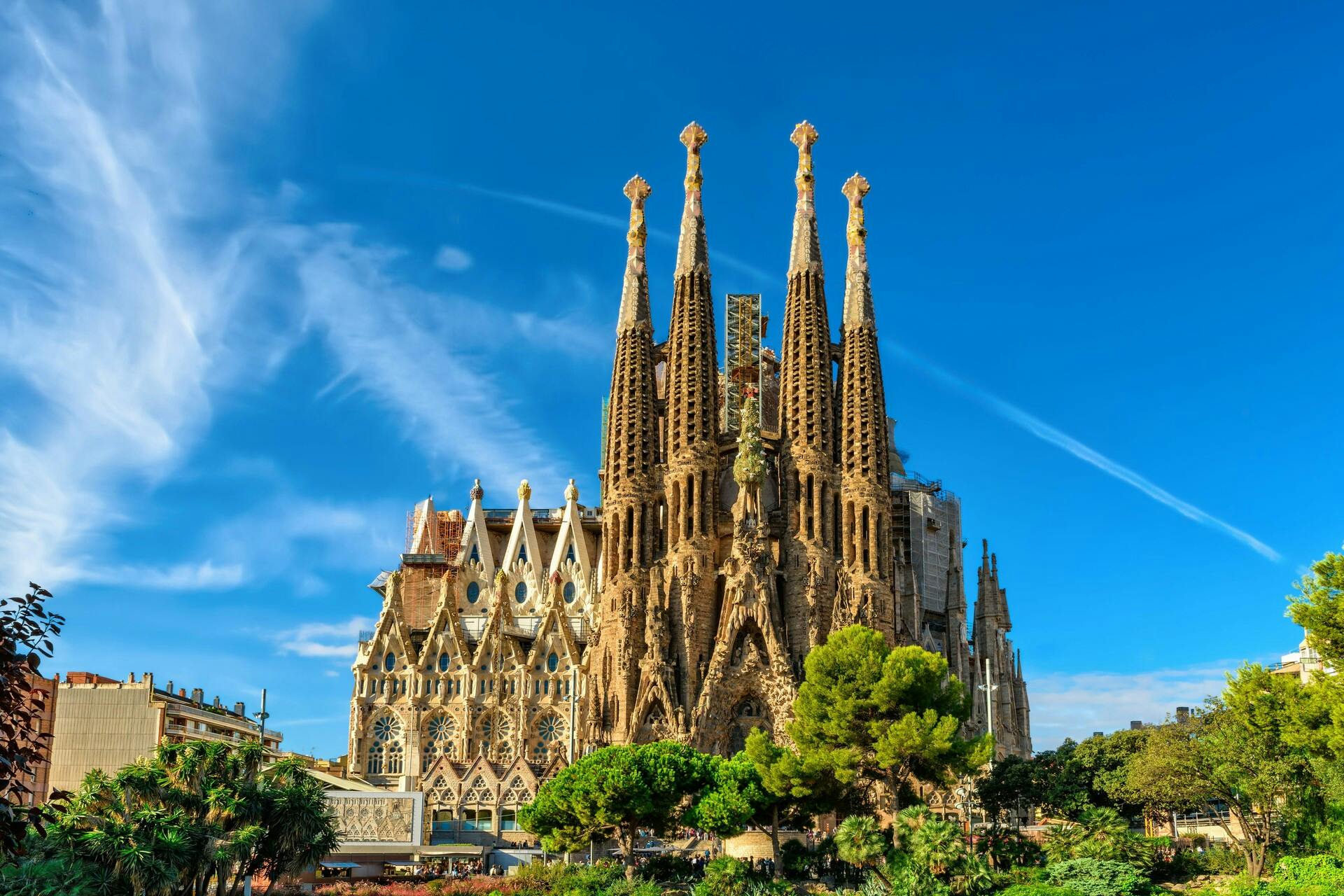Sagrada Famílian omatoiminen kierros ääniopastuksella
