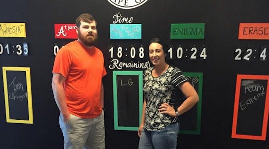 Amnesia: escape room-spel in Atlanta