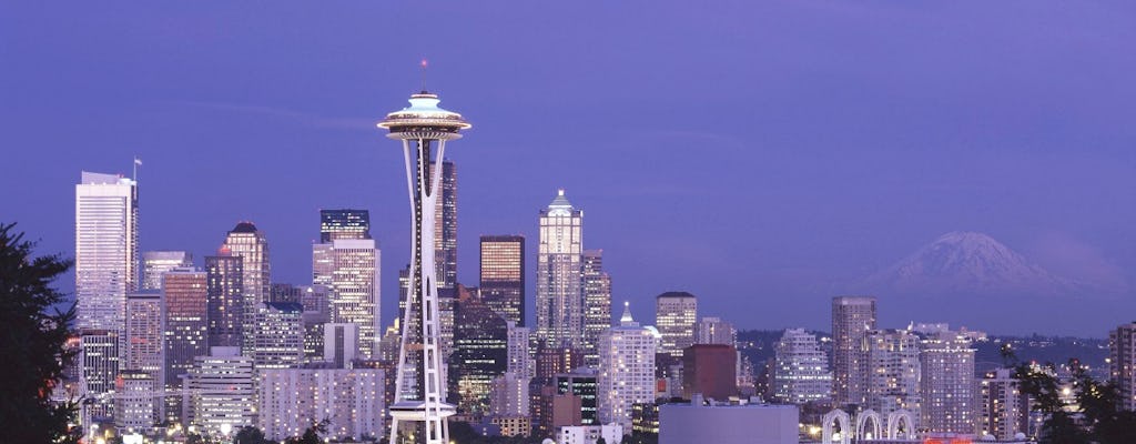 Seattle Pioneer Square im Untergrund nach Einbruch der Dunkelheit Kleingruppentour